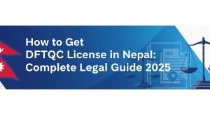 DFTQC License in Nepal